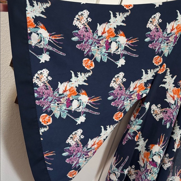 World Market Floral Kimono Robe - Navy - Picture 2 of 6